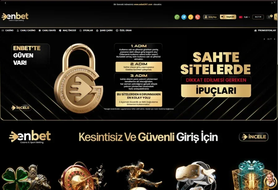 Enbet ekran görüntüsü